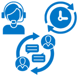 Remote Practice Manager 6 Transparent communication and real-time support for healthcare teams, enhancing collaboration and patient care